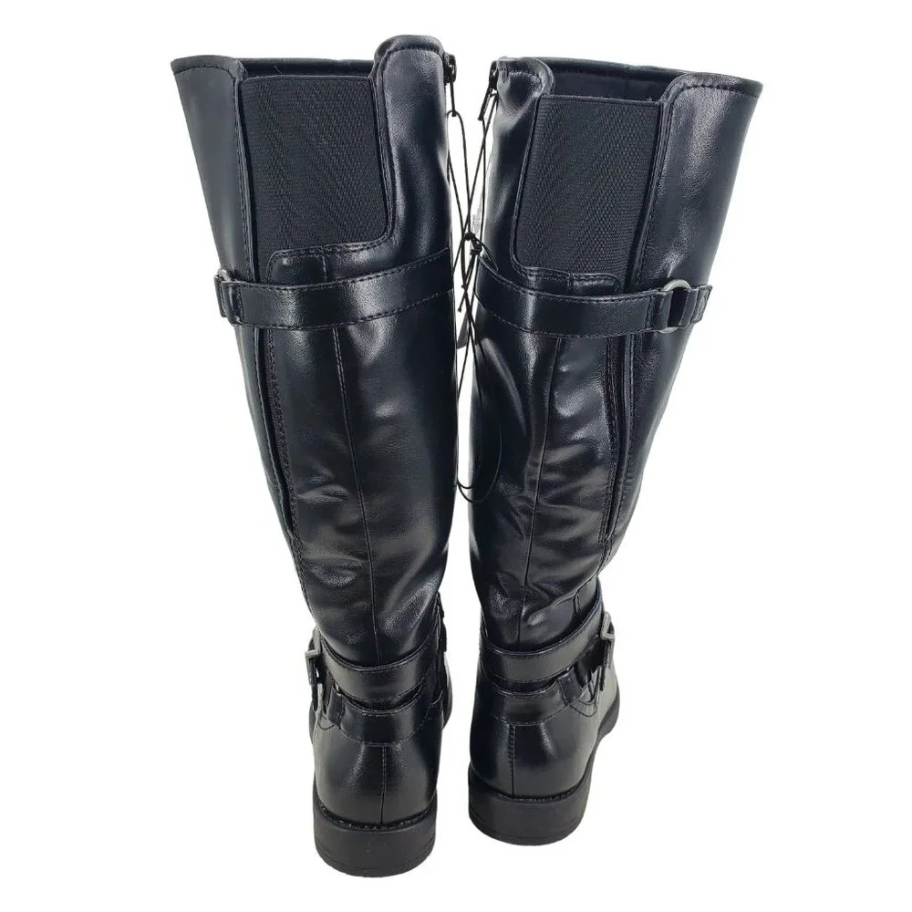 Baretraps 6.5 Boots Tall Woman Carmella Horse Riding Knee-High Shoes Equestrian